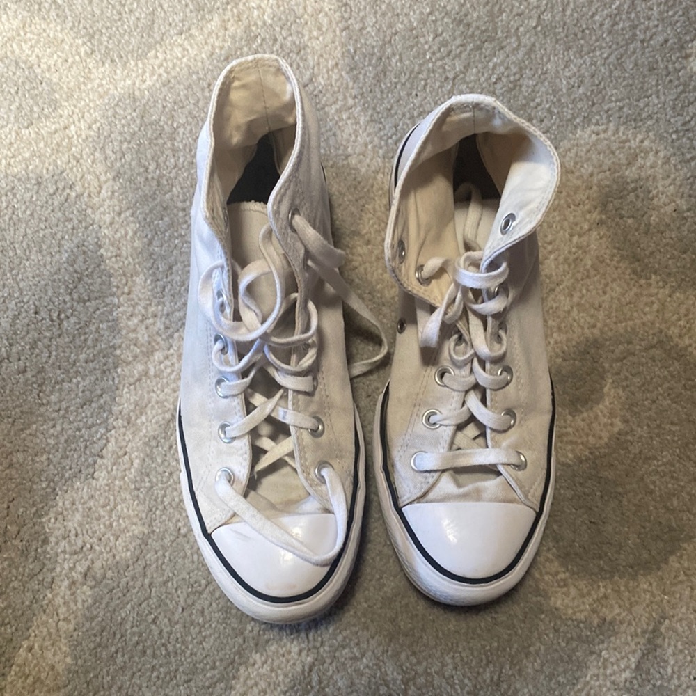 platform White Converse